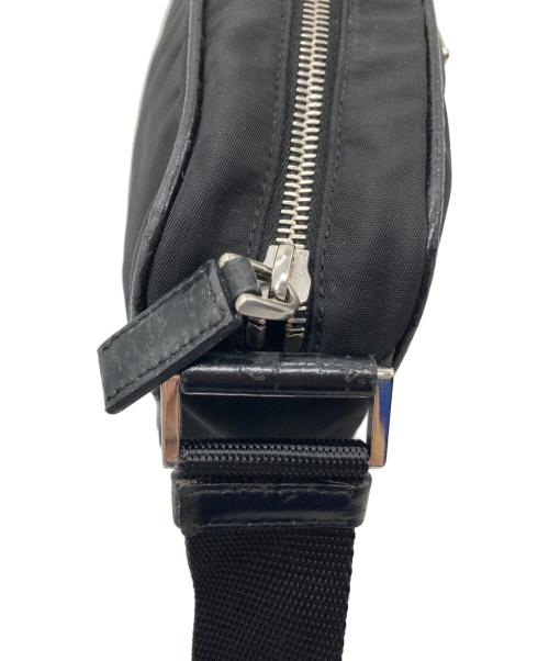 PRADA（プラダ）PRADA (プラダ) ナイロンミニショルダーバッグ ブラックの古着・服飾アイテム