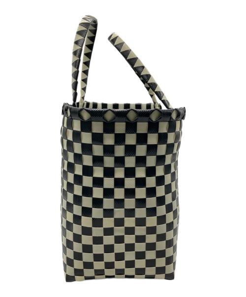 MARNI（マルニ）MARNI (マルニ) MARKET LOVE BASKET ブラック×ホワイトの古着・服飾アイテム