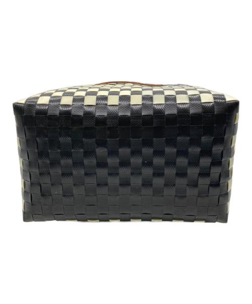 MARNI（マルニ）MARNI (マルニ) MARKET LOVE BASKET ブラック×ホワイトの古着・服飾アイテム