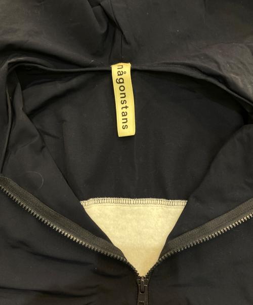 nagonstans（ナゴンスタンス）nagonstans (ナゴンスタンス) パーカーワンピース　470DA283-6660 ブラック サイズ:36の古着・服飾アイテム