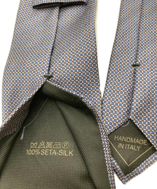 BRIONI（ブリオーニ）BRIONI (ブリオーニ) シルクネクタイ ブルー サイズ:-の古着・服飾アイテム