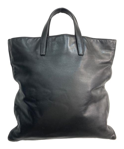 LOEWE（ロエベ）LOEWE (ロエベ) アナグラムレザートートバッグ ブラックの古着・服飾アイテム