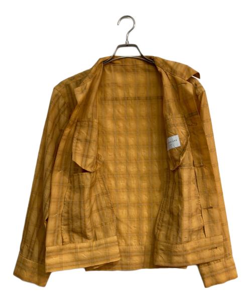 TOMORROW LAND（トゥモローランド）TOMORROW LAND (トゥモローランド) ポリエステルナイロンキュプラ Gジャン イエロー サイズ:Sの古着・服飾アイテム