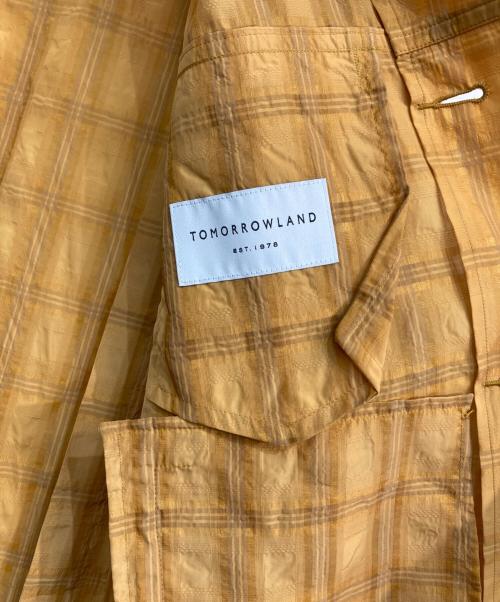 TOMORROW LAND（トゥモローランド）TOMORROW LAND (トゥモローランド) ポリエステルナイロンキュプラ Gジャン イエロー サイズ:Sの古着・服飾アイテム
