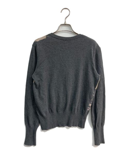 Vivienne Westwood RED LABEL（ヴィヴィアンウエストウッドレッドレーベル）Vivienne Westwood RED LABEL (ヴィヴィアンウエストウッドレッドレーベル) アーガイル柄カーディガン　70201M グレー サイズ:3の古着・服飾アイテム