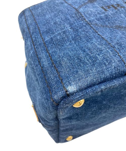 PRADA（プラダ）PRADA (プラダ) カナパデニムトートバッグ インディゴの古着・服飾アイテム