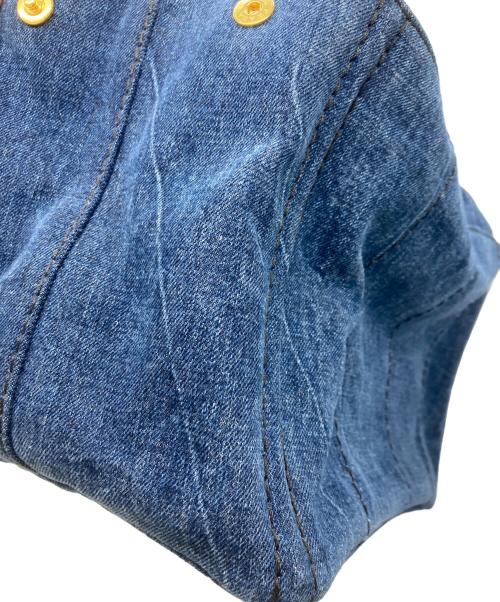 PRADA（プラダ）PRADA (プラダ) カナパデニムトートバッグ インディゴの古着・服飾アイテム