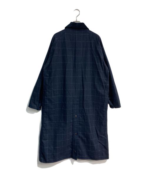 Barbour（バブアー）Barbour (バブアー) ウールチェック ロングコート SNOWDON 