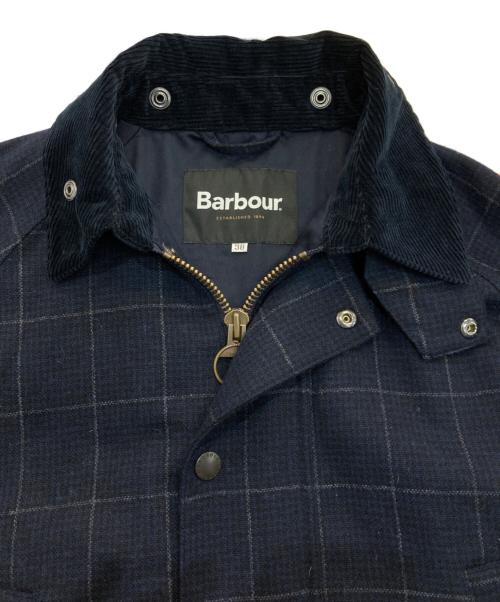 Barbour（バブアー）Barbour (バブアー) ウールチェック ロングコート SNOWDON 