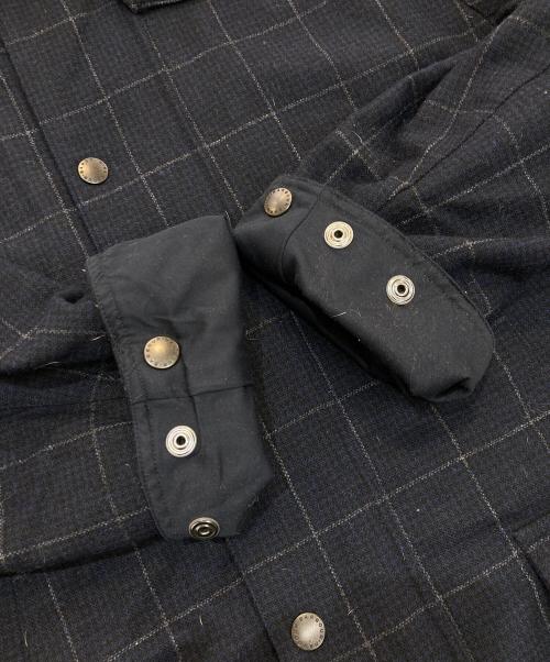 Barbour（バブアー）Barbour (バブアー) ウールチェック ロングコート SNOWDON 