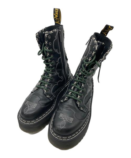 Dr.Martens（ドクターマーチン）Dr.Martens (ドクターマーチン) 10ホールブーツ ブラック サイズ:7の古着・服飾アイテム