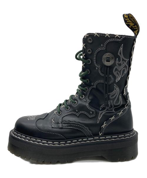 Dr.Martens（ドクターマーチン）Dr.Martens (ドクターマーチン) 10ホールブーツ ブラック サイズ:7の古着・服飾アイテム