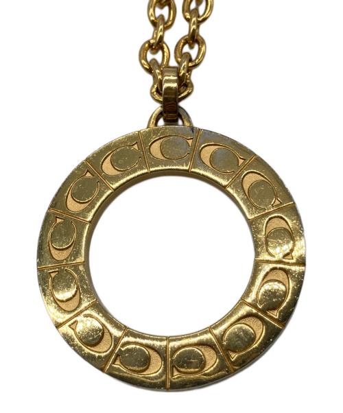 COACH（コーチ）COACH (コーチ) シグネチャーネックレス ゴールド サイズ:-の古着・服飾アイテム