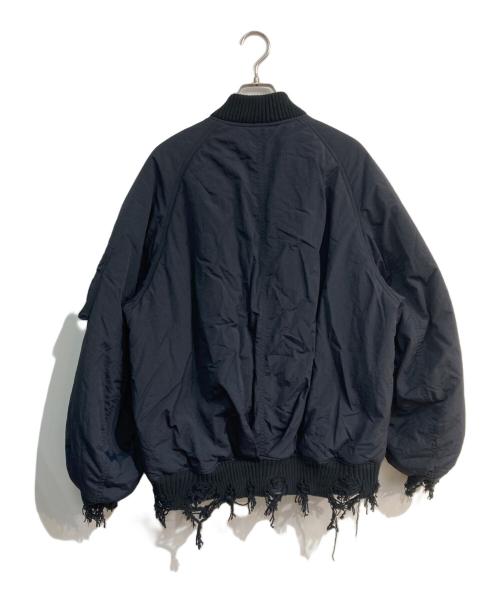 MUZE（ミューズ）MUZE (ミューズ) PETER RIVE (ピーター ライブ) REVERSIBLE MA-1　M22W-PR01 ブラック×カーキ サイズ:1の古着・服飾アイテム