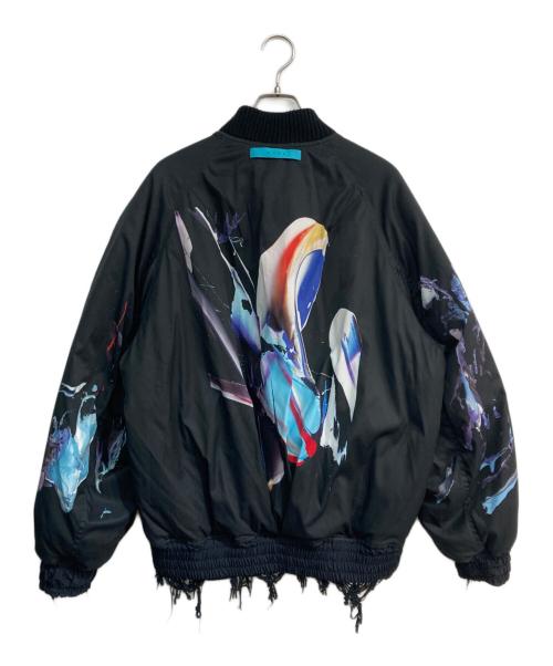 MUZE（ミューズ）MUZE (ミューズ) PETER RIVE (ピーター ライブ) REVERSIBLE MA-1　M22W-PR01 ブラック×カーキ サイズ:1の古着・服飾アイテム