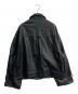 MUSE (ミューズ) OVERSIZED LEATHER BLOUSON　M23W-LBS01 ブラック サイズ:2：40000円