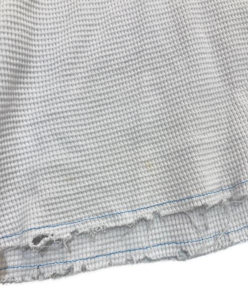 MUSE（ミューズ）MUSE (ミューズ) MUZE JUMBLE ACID THERMAL L/S TEE ホワイト サイズ:1の古着・服飾アイテム