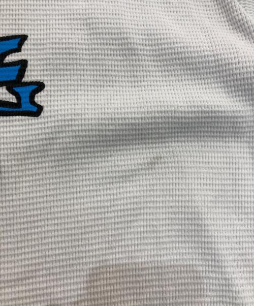 MUSE（ミューズ）MUSE (ミューズ) MUZE JUMBLE ACID THERMAL L/S TEE ホワイト サイズ:1の古着・服飾アイテム