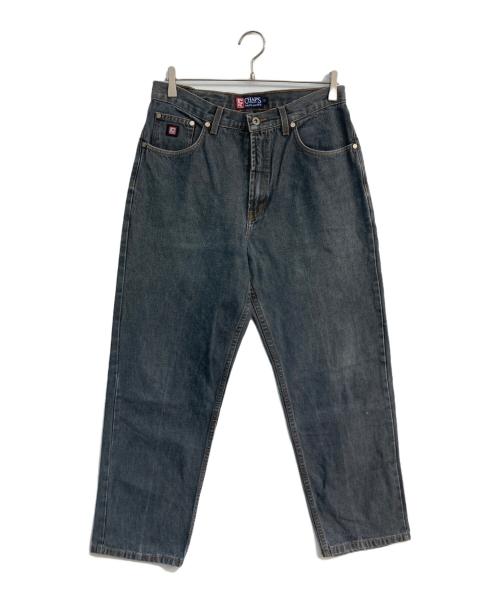 CHAPS RALPH LAUREN（チャップス ラルフローレン）CHAPS RALPH LAUREN (チャップス ラルフローレン) デニムパンツ　90‘s  グレー サイズ:W33×L30の古着・服飾アイテム