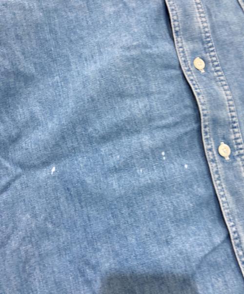 BANANA REPUBLIC（バナナリパブリック）BANANA REPUBLIC (バナナリパブリック) デニムシャツ　初期タグ USA製 80‘s  インディゴ サイズ:Mの古着・服飾アイテム