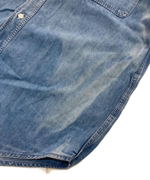 BANANA REPUBLIC（バナナリパブリック）BANANA REPUBLIC (バナナリパブリック) デニムシャツ　初期タグ USA製 80‘s  インディゴ サイズ:Mの古着・服飾アイテム