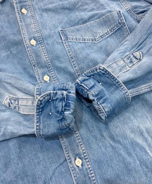 BANANA REPUBLIC（バナナリパブリック）BANANA REPUBLIC (バナナリパブリック) デニムシャツ　初期タグ USA製 80‘s  インディゴ サイズ:Mの古着・服飾アイテム