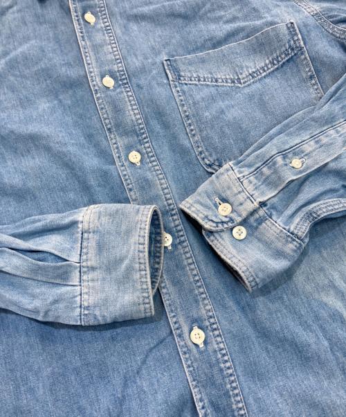 BANANA REPUBLIC（バナナリパブリック）BANANA REPUBLIC (バナナリパブリック) デニムシャツ　初期タグ USA製 80‘s  インディゴ サイズ:Mの古着・服飾アイテム