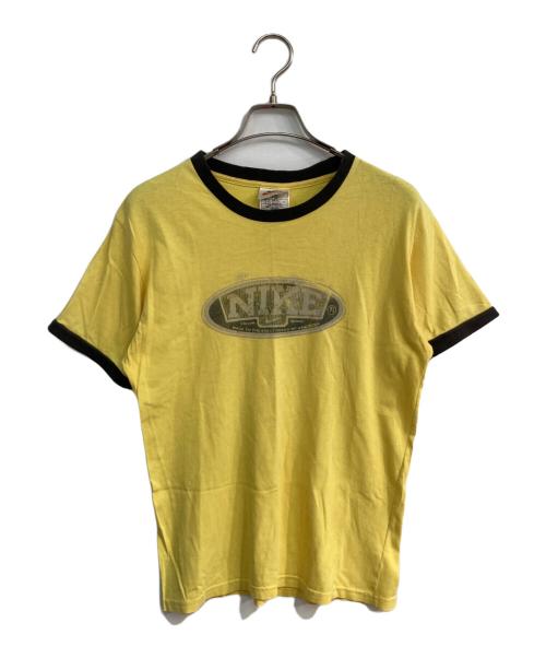 NIKE（ナイキ）NIKE (ナイキ) リンガーTシャツ イエロー サイズ:Mの古着・服飾アイテム