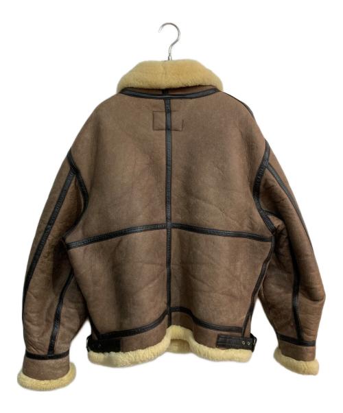 -（-）- (-) フライトジャケット　24008423 ブラウン サイズ:Lの古着・服飾アイテム