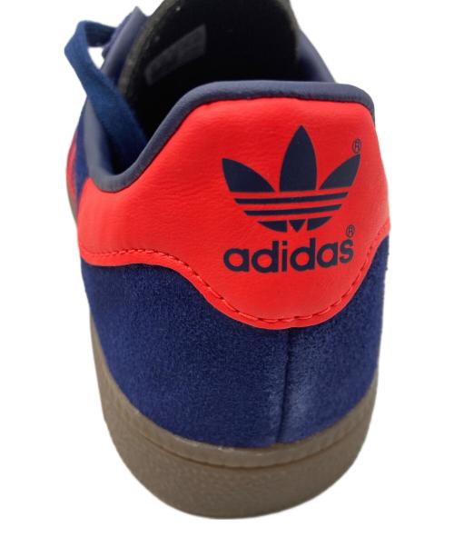 adidas（アディダス）adidas (アディダス) Munchen Dark Blue Solar Red ネイビー×オレンジ サイズ:27cmの古着・服飾アイテム
