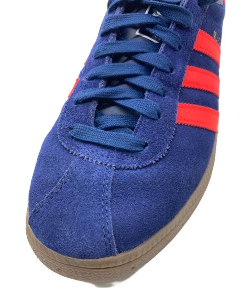 adidas（アディダス）adidas (アディダス) Munchen Dark Blue Solar Red ネイビー×オレンジ サイズ:27cmの古着・服飾アイテム