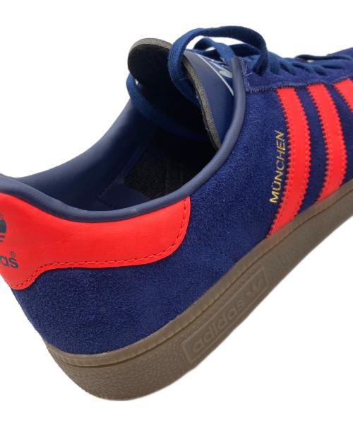 adidas（アディダス）adidas (アディダス) Munchen Dark Blue Solar Red ネイビー×オレンジ サイズ:27cmの古着・服飾アイテム