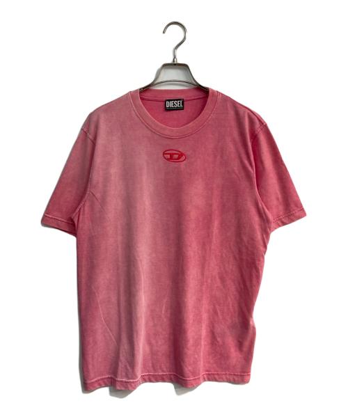 DIESEL（ディーゼル）DIESEL (ディーゼル) T-JUST-G1 Tシャツ　T-JUST G1 ピンク サイズ:Mの古着・服飾アイテム