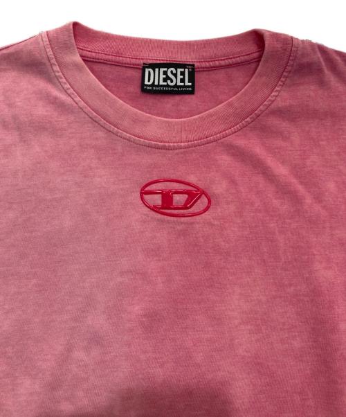 DIESEL（ディーゼル）DIESEL (ディーゼル) T-JUST-G1 Tシャツ　T-JUST G1 ピンク サイズ:Mの古着・服飾アイテム