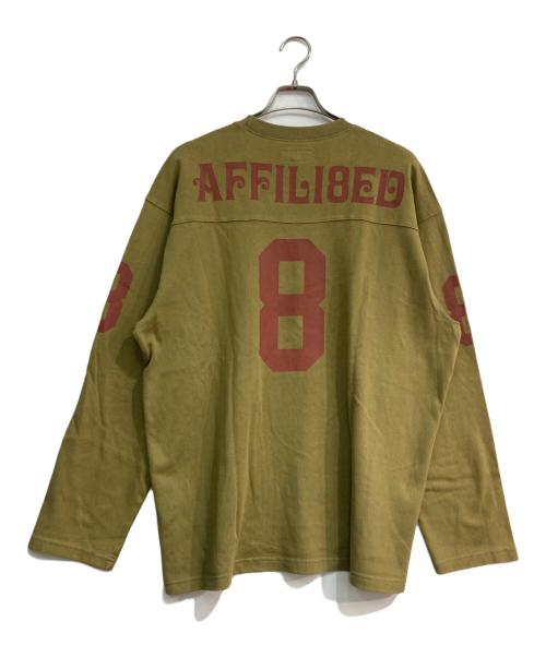 SUPREME（シュプリーム）Supreme (シュプリーム) Affiliated L/S Football Top　25SS  カーキ サイズ:Lの古着・服飾アイテム