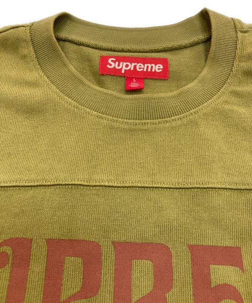 SUPREME（シュプリーム）Supreme (シュプリーム) Affiliated L/S Football Top　25SS  カーキ サイズ:Lの古着・服飾アイテム