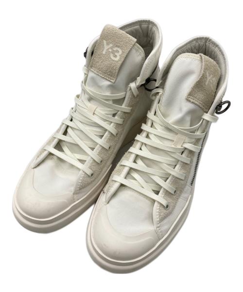 Y-3（ワイスリー）Y-3 (ワイスリー) AJATU COURT HIGH ホワイト サイズ:27.5cmの古着・服飾アイテム