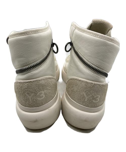 Y-3（ワイスリー）Y-3 (ワイスリー) AJATU COURT HIGH ホワイト サイズ:27.5cmの古着・服飾アイテム