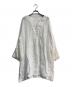 nest Robe（ネストローブ）の古着「リネンクロシェ風レースチュニック　01241-1055」｜ホワイト