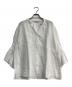 23区（ニジュウサンク）の古着「洗える タックスリーブ シャツ　BLWOGM0511」｜ホワイト
