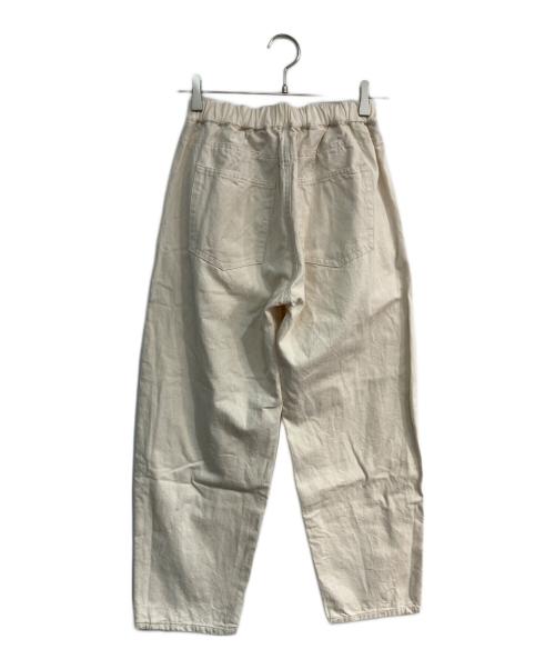 休日と詩（キュウジツトウタ）休日と詩 (キュウジツトウタ) ホリデーベーシックパンツ　portom25002 アイボリー サイズ:Freeの古着・服飾アイテム