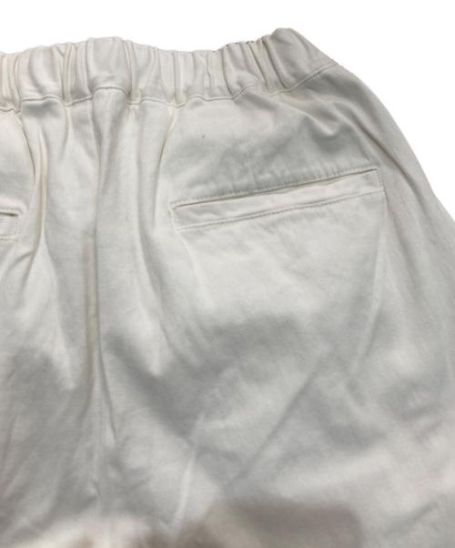 KAGURE（カグレ）kagure (カグレ) コットンストレッチイージーパンツ　GAA4-24M014 ホワイト サイズ:Freeの古着・服飾アイテム