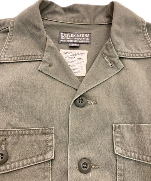 EMPIRE & SONS（エンパイア＆サンズ）EMPIRE & SONS (エンパイア＆サンズ) ミリタリージャケット グリーン サイズ:Mの古着・服飾アイテム