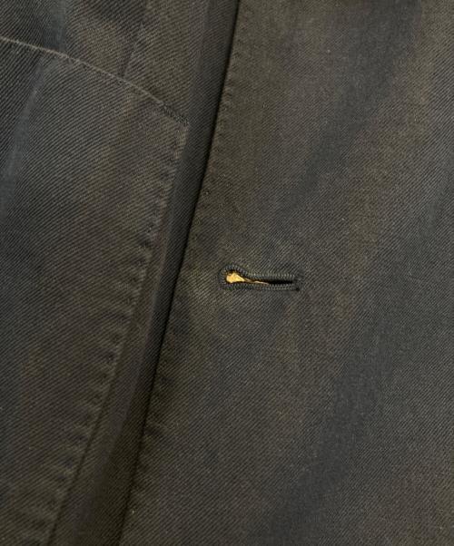 LARDINI（ラルディーニ）LARDINI (ラルディーニ) コットンリネンダブルブレストジャケット ネイビー サイズ:46の古着・服飾アイテム