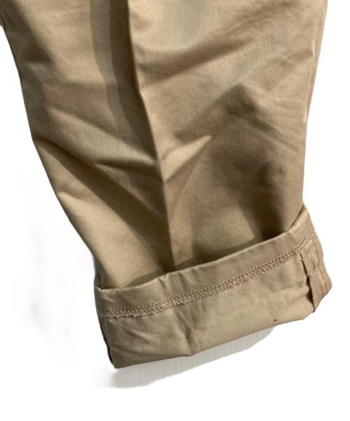 BEAMS PLUS（ビームスプラス）BEAMS PLUS (ビームスプラス) 1 Pleat 80/3 Twill　38-23-0111-874 ベージュ サイズ:Mの古着・服飾アイテム