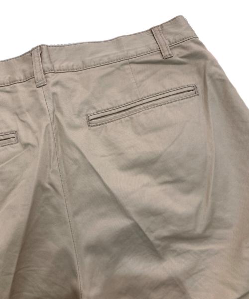 BEAMS PLUS（ビームスプラス）BEAMS PLUS (ビームスプラス) 1 Pleat 80/3 Twill　38-23-0111-874 ベージュ サイズ:Mの古着・服飾アイテム