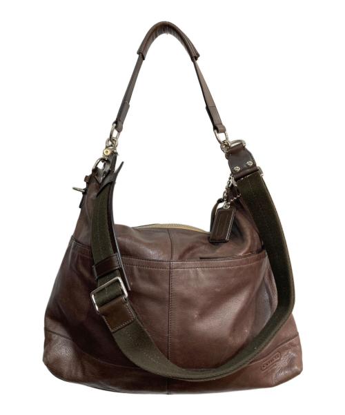 COACH（コーチ）COACH (コーチ) 2WAYレザーバッグ　70260 ブラウン サイズ:-の古着・服飾アイテム
