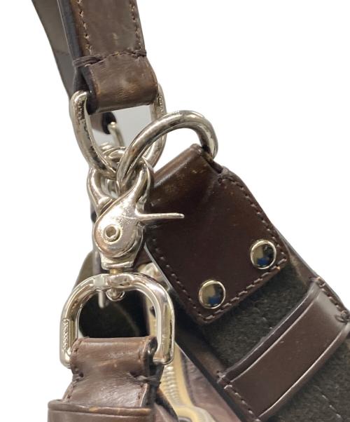 COACH（コーチ）COACH (コーチ) 2WAYレザーバッグ　70260 ブラウン サイズ:-の古着・服飾アイテム