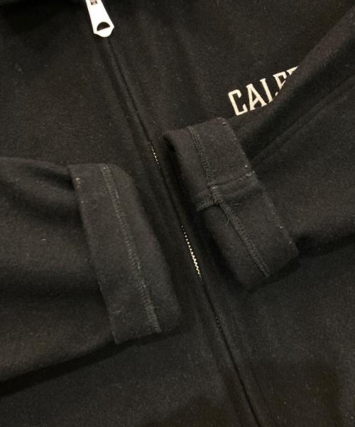 CALEE（キャリー）CALEE (キャリー) MELTON WOOL SPORTS TYPE JACKET　CL-23AW056 ブラック サイズ:Lの古着・服飾アイテム