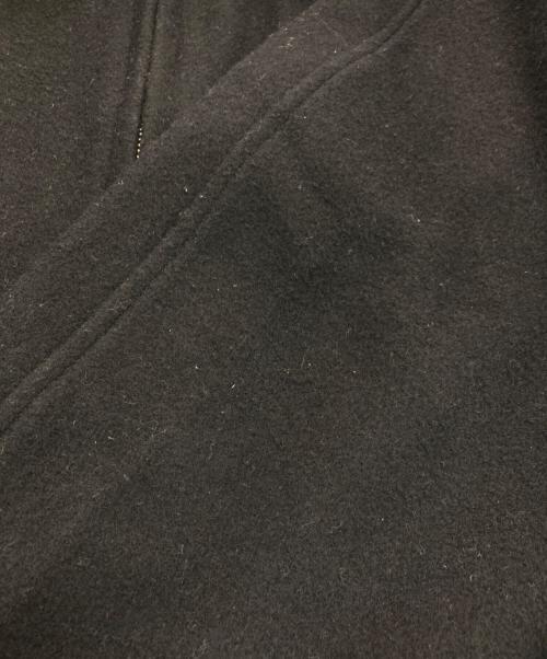 CALEE（キャリー）CALEE (キャリー) MELTON WOOL SPORTS TYPE JACKET　CL-23AW056 ブラック サイズ:Lの古着・服飾アイテム